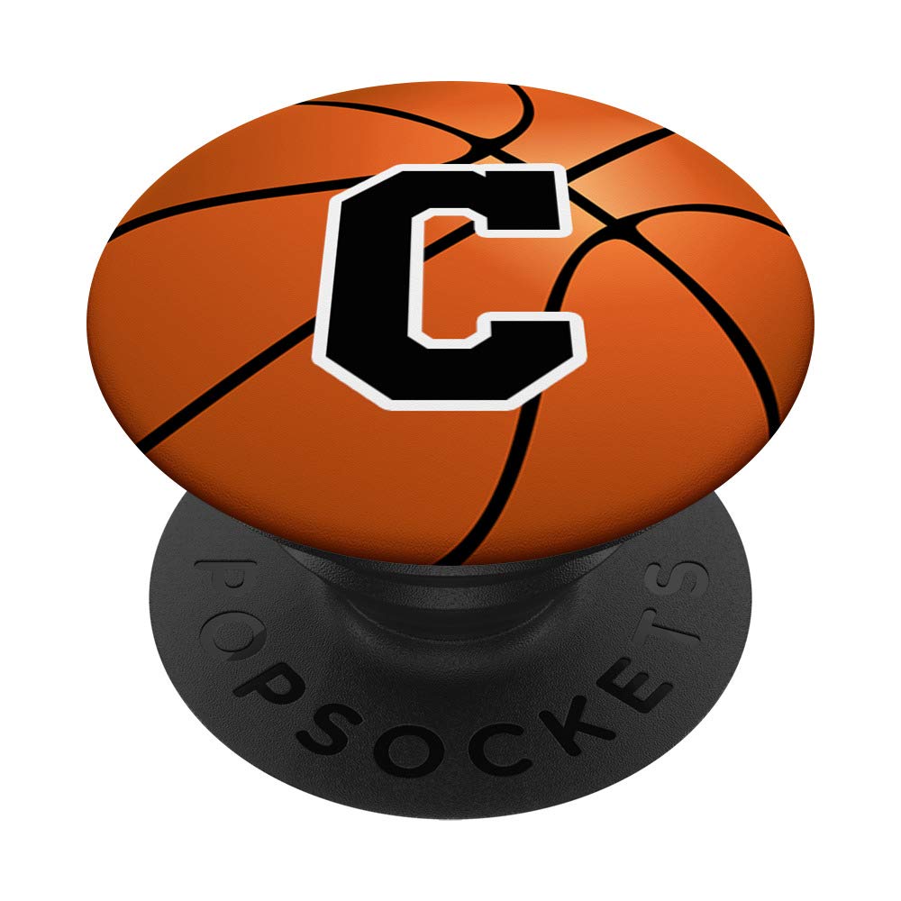 Amazon.com: Basketball Letter C Name Initial Monogram Bball Player